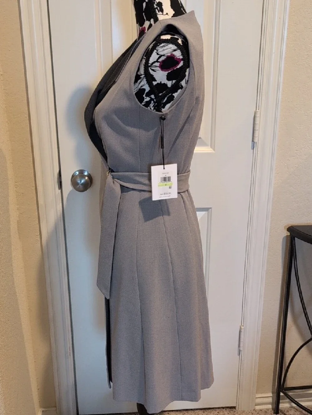 Calvin Klein polished sleeveless